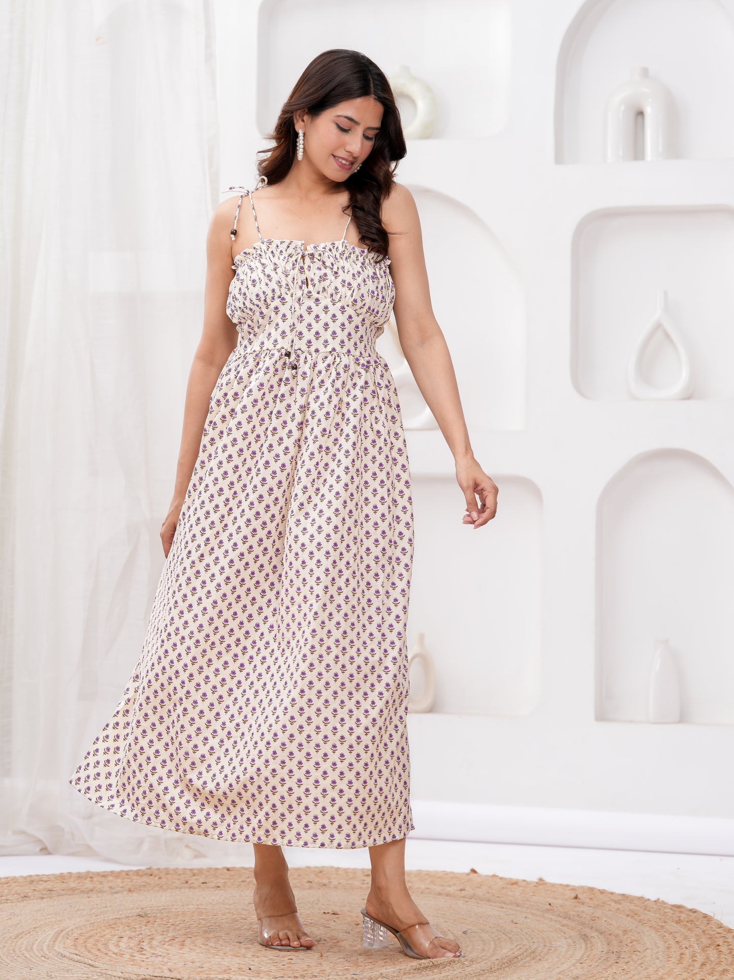 SERENADE PICNIC LONG DRESS
