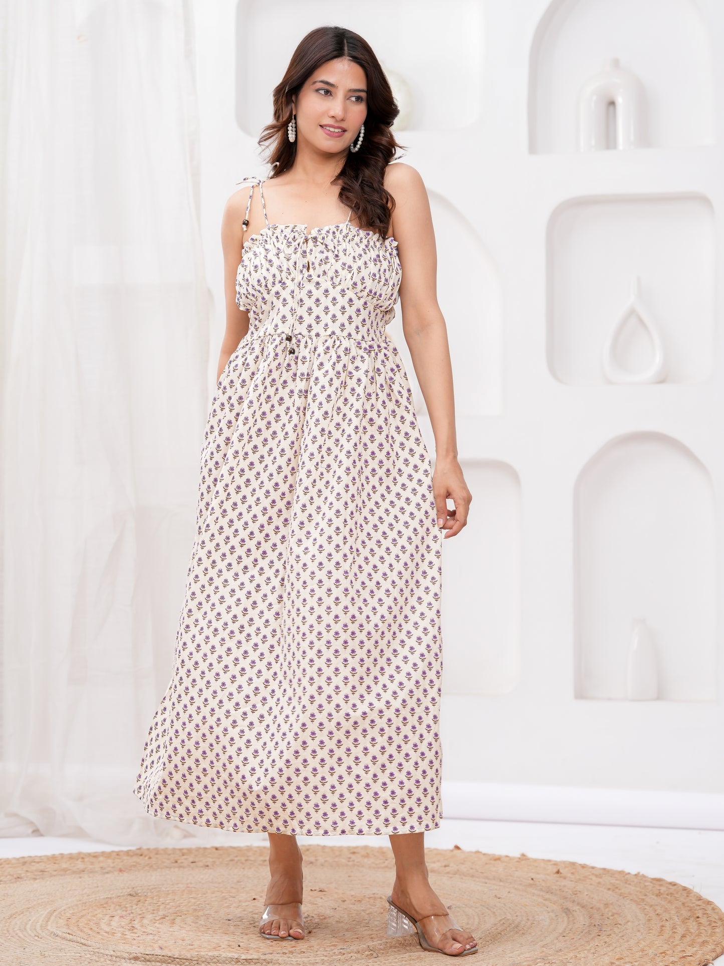 SERENADE PICNIC LONG DRESS