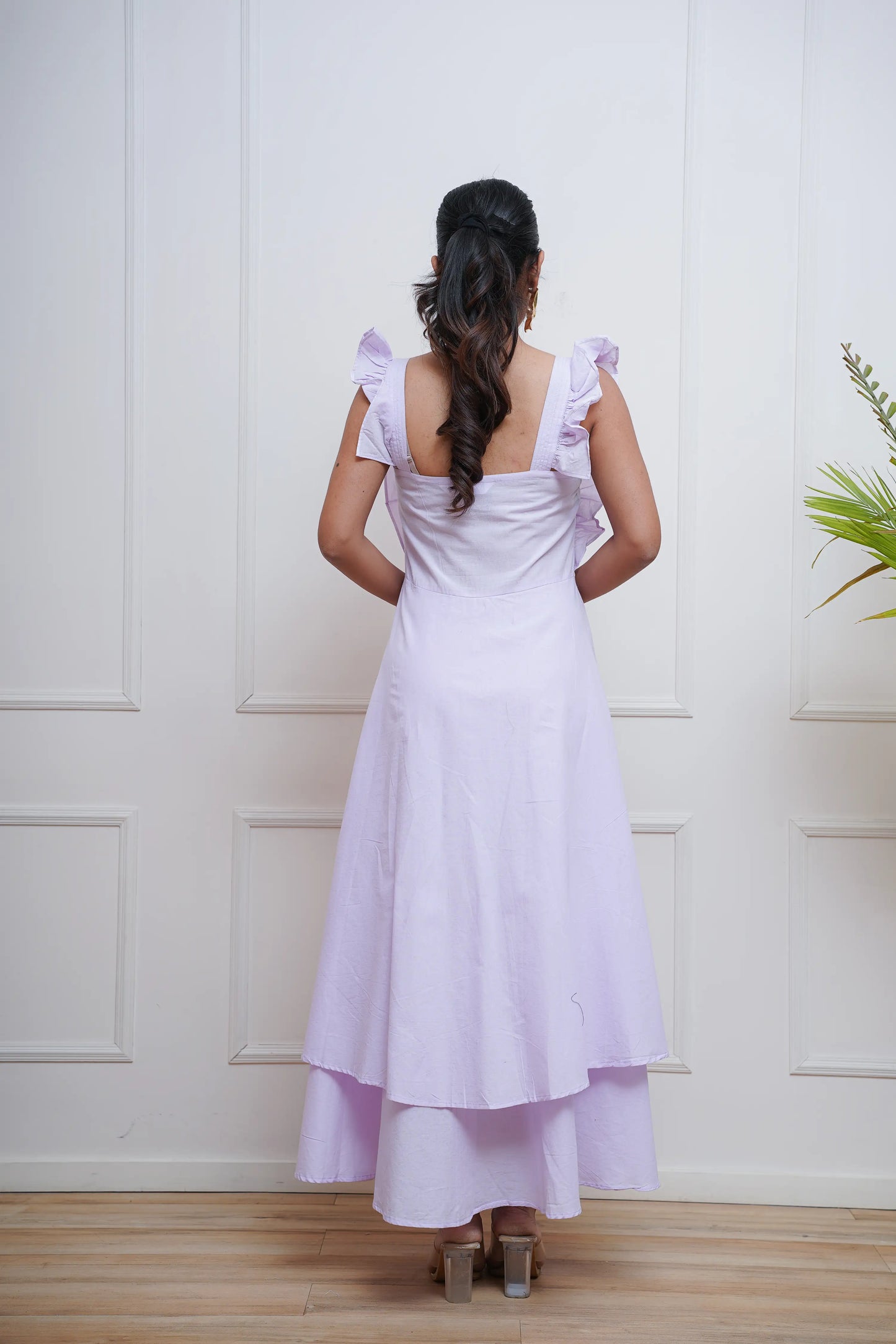 Lavender Tier Dress