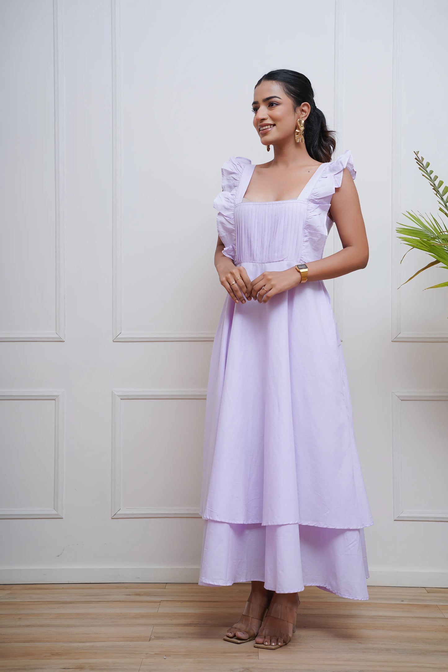 Lavender Tier Dress