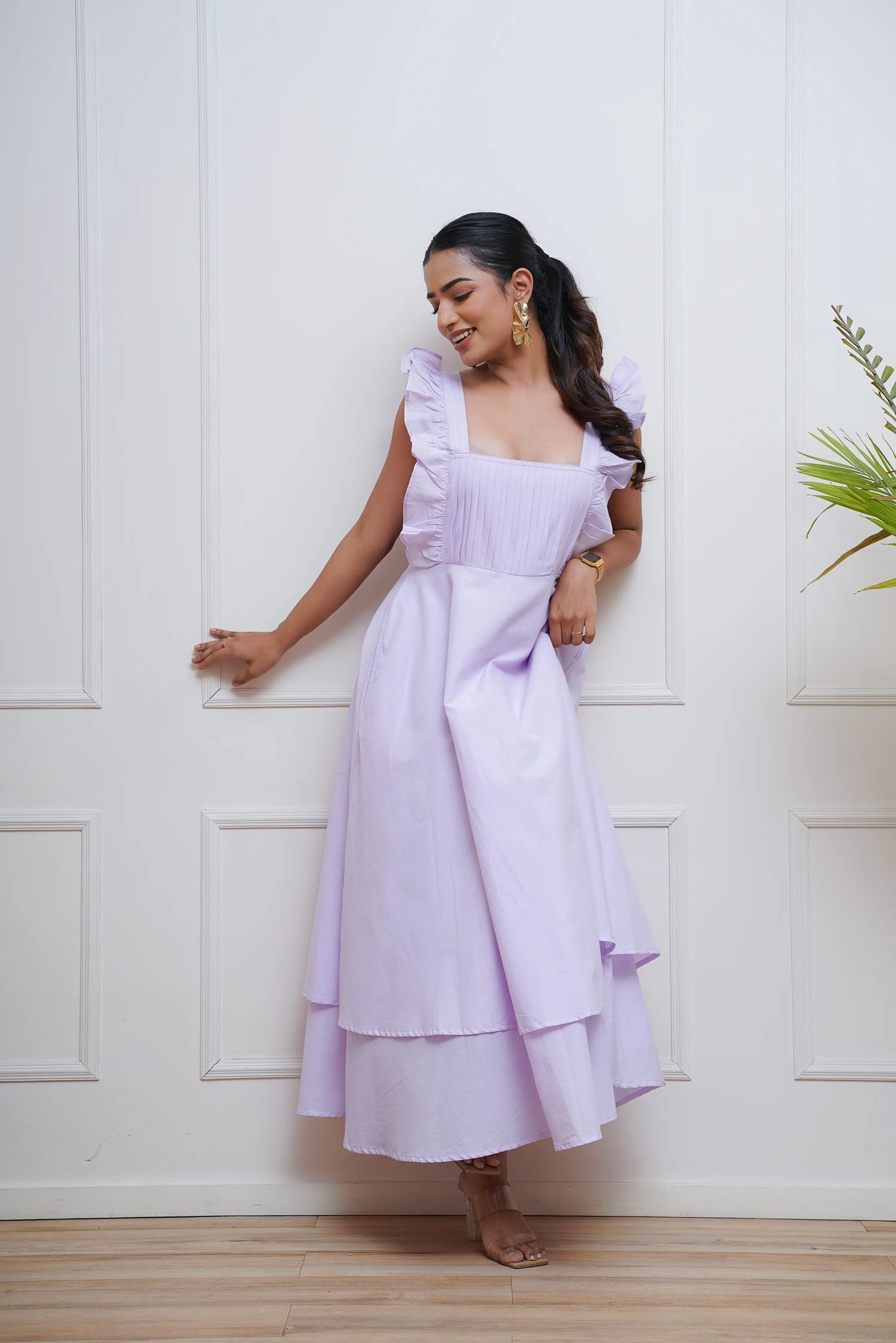 Lavender Tier Dress