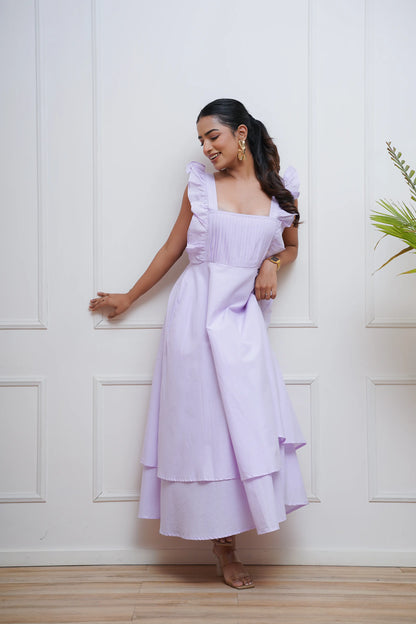 Lavender Tier Dress