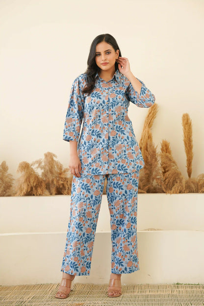 BOBBY BLUE PRINTED CO-ORD SET