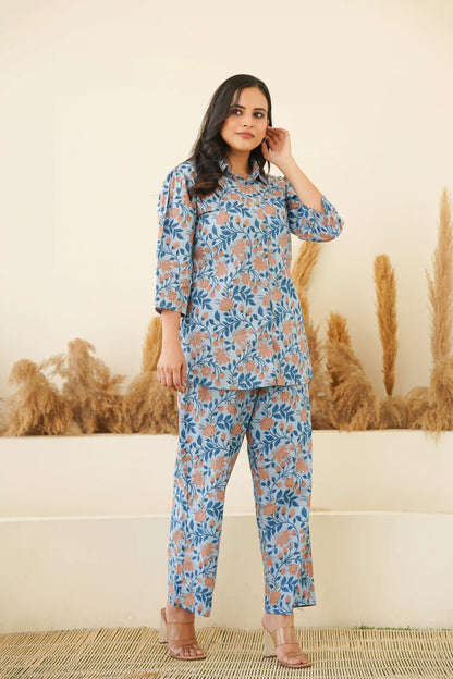 BOBBY BLUE PRINTED CO-ORD SET