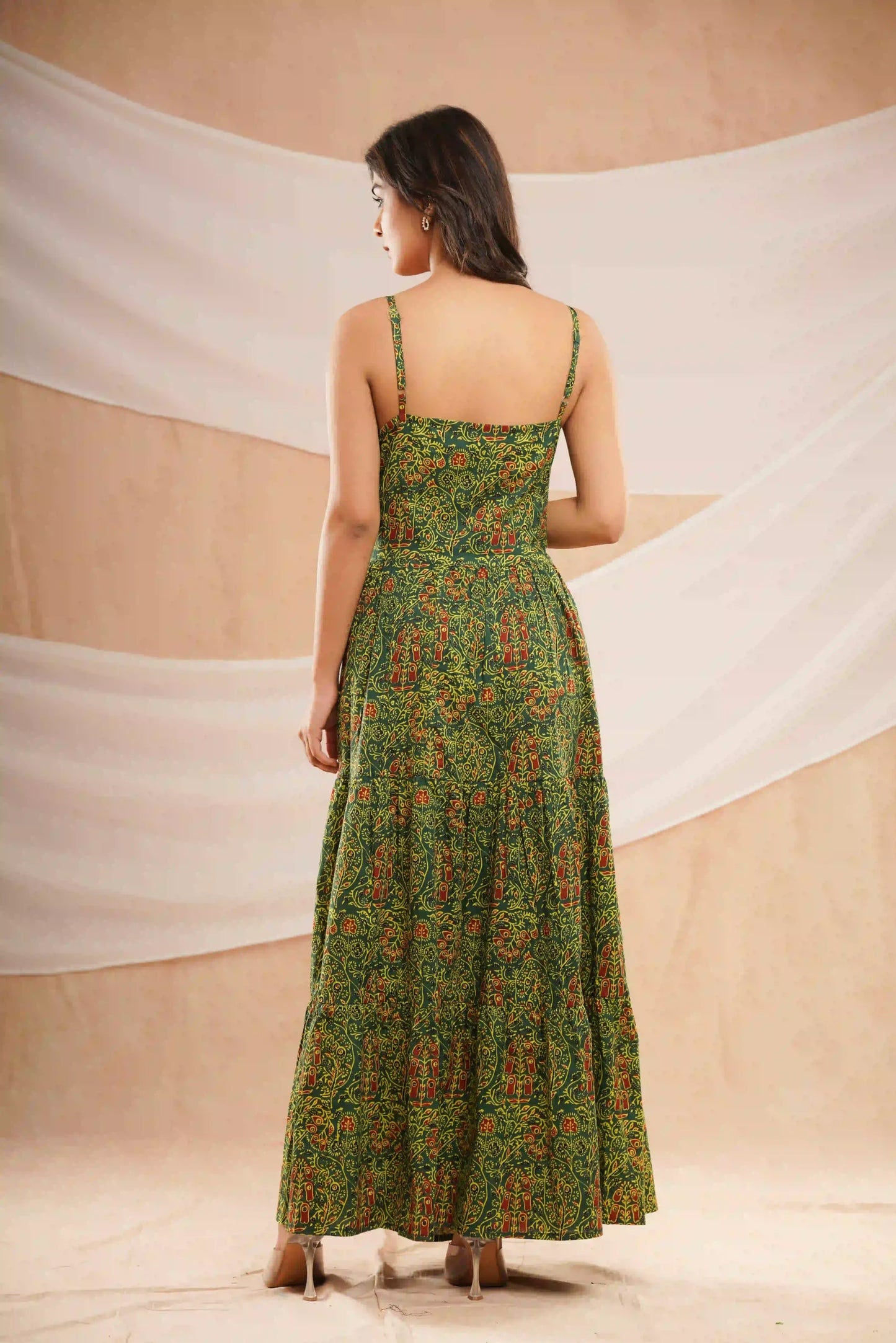 FARM KEY HOLE MAXI DRESS